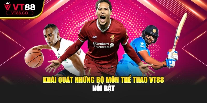 Khái quát những bộ môn thể thao VT88 nổi bật